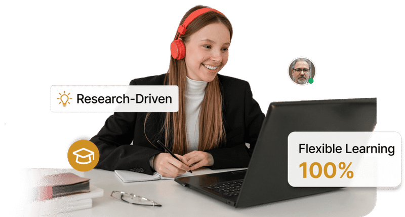 Why choose IMET's online doctorate and master's program