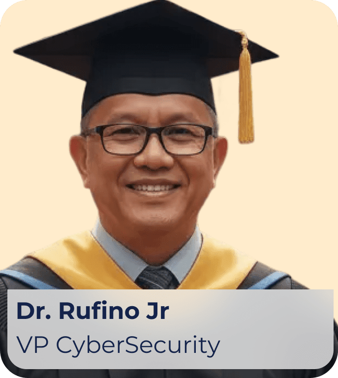 Dr. Rufino Jr | VP CyberSecurity